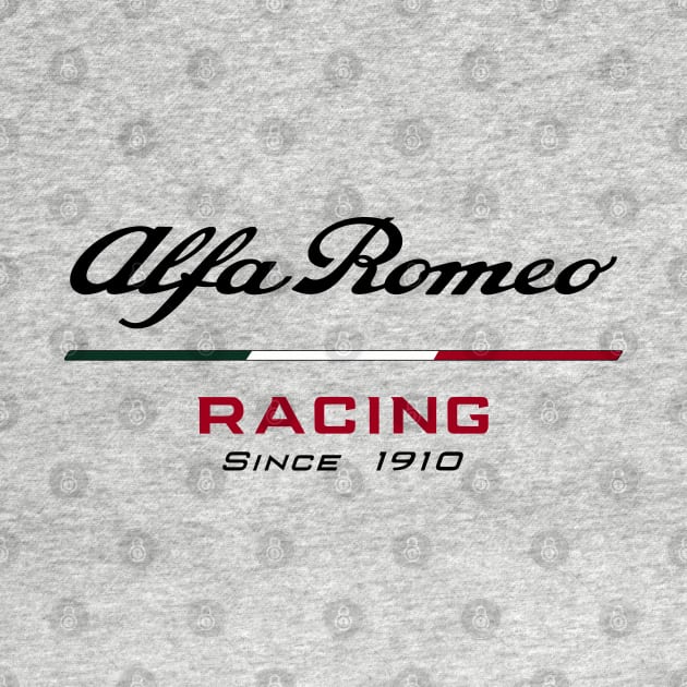 Alfa Romeo Racing F1 (visit:  fmDisegno.redbubble.com for full range) by fmDisegno